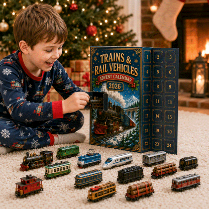 🚂 2026 Railway Advent Calendar – 24 exciting train surprises to discover