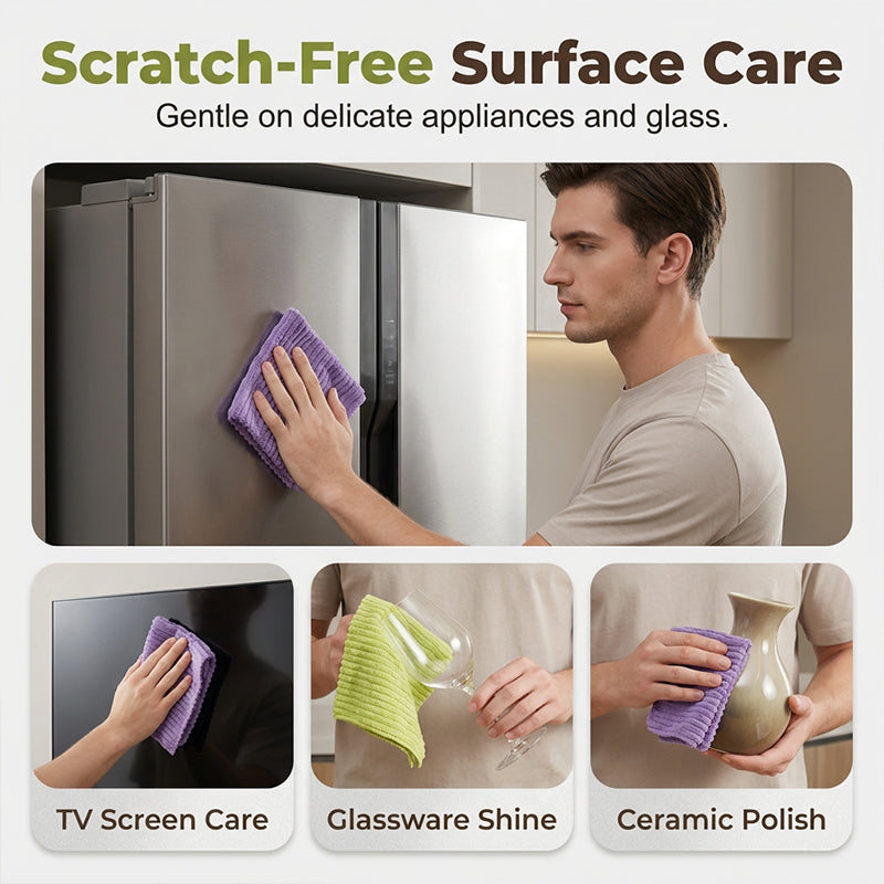 20-Sheet Reusable Cleaning Cloth Roll | Tear, Clean & Refresh