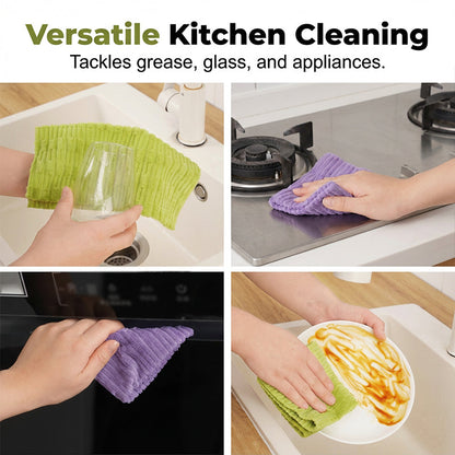 20-Sheet Reusable Cleaning Cloth Roll | Tear, Clean & Refresh