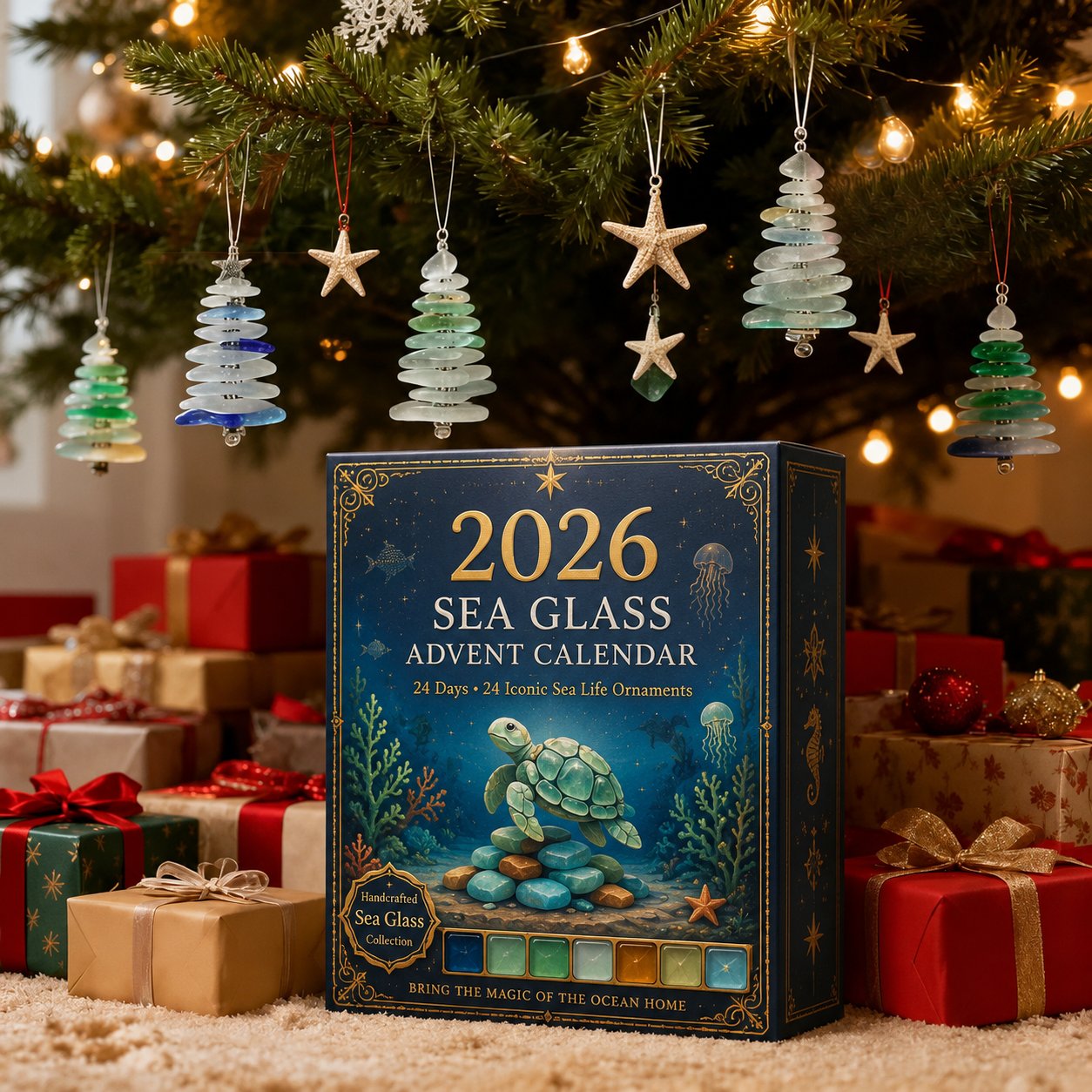🎁🐟2026 Sea Glass Marine Life Advent Calendar