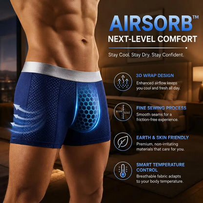 🏆45K+ SOLD 🔥2026 HOT SALE   Premium All-Day Comfort IceSilk Mesh Men's Boxer