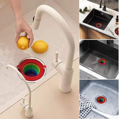 🌈 Expandable Kitchen Sink Strainer – Catches Food Scraps & Debris to Help Prevent Clogged Drains