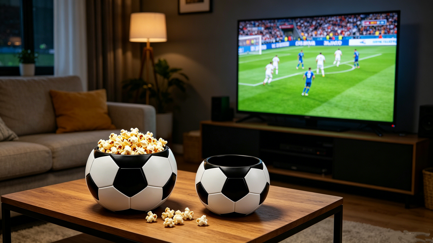 3D Soccer Ball Snack Bowl