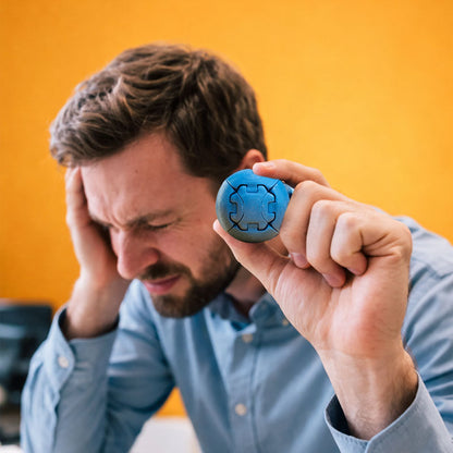 Interactive Sensory Fidget Sphere – Portable Stress Relief Desk Toy with Customizable Play