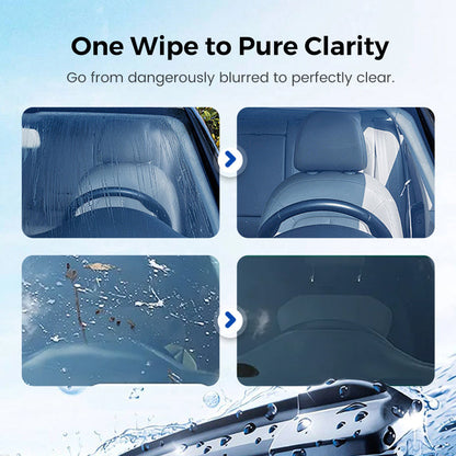 ⏰ Now only 50% off!🔥Buy 2 Get 1 Free🔥 Auto Glass Side Window Oil Film Removal Cleaner
