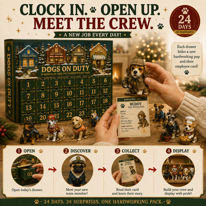 Dogs on Duty– 24 Breeds & 24 Jobs Dog Advent Calendar