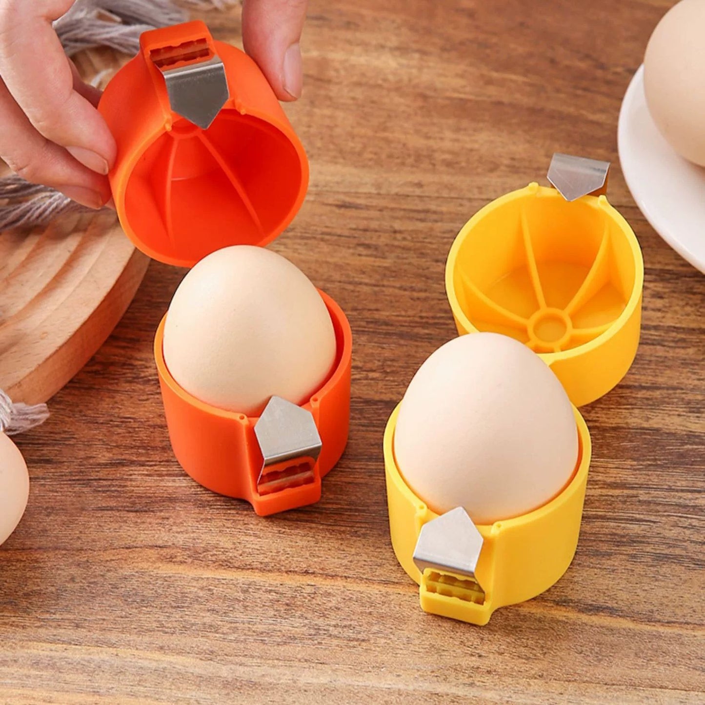 🍳 Quick Egg Cracker Tool – Open Hundreds Of Eggs Faster & Cleaner 🔥