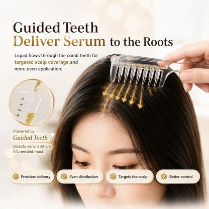 Scalp Serum Applicator Comb