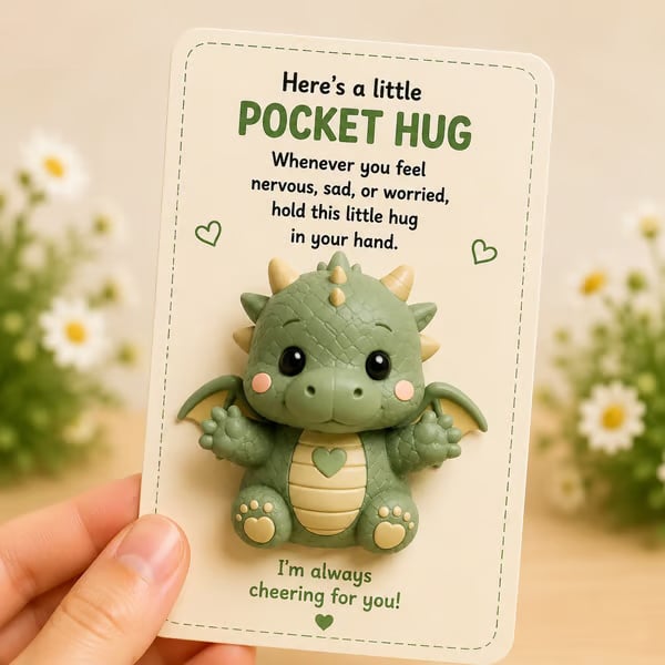 Adorable Pocket Hug – Tiny Comfort Companion & Meaningful Gift