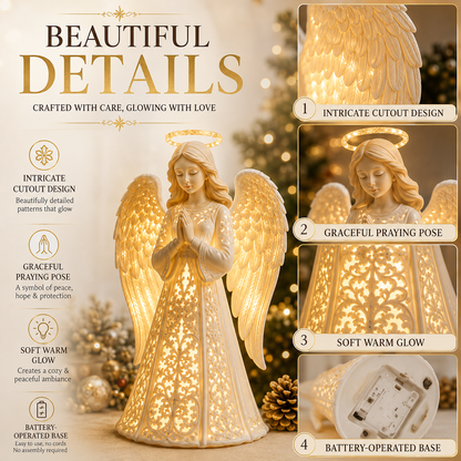✨ Angel Christmas Protection Light – A symbol of hope, love, and protection