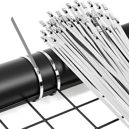 🔥Stainless Steel Cable Tie with Metal Zip Ties