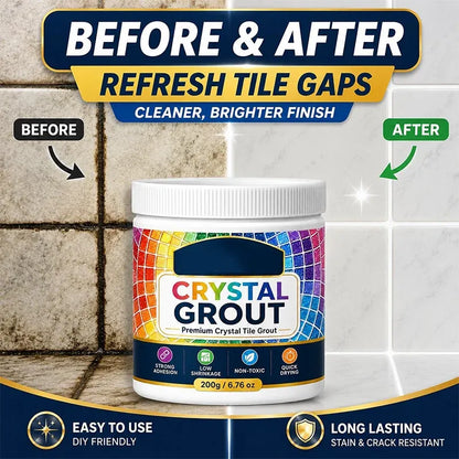 High-Strength Waterproof Crystal Tile Grout