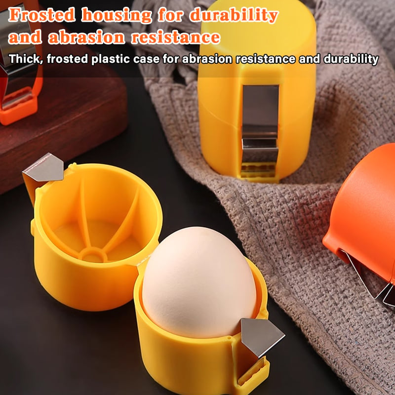 Last Day 50% OFF🥚Efficient Egg Cracking Tool, Handy Egg Separator