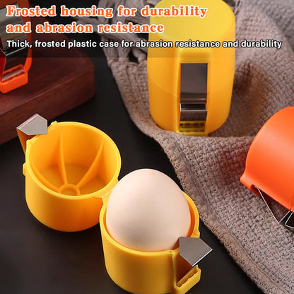 Last Day 50% OFF🥚Efficient Egg Cracking Tool, Handy Egg Separator