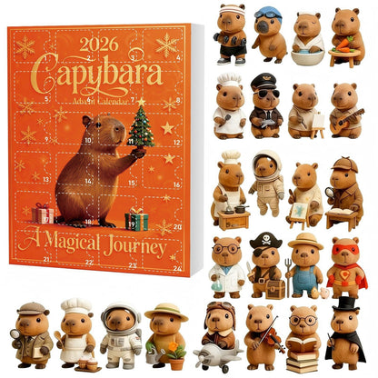 2026 3D Capybara Advent Calendar