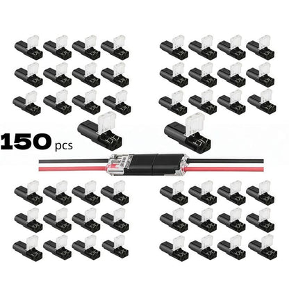 ✨🔥Double-Wire Plug-in Connector Led Light Strip Connectors 2 Pin