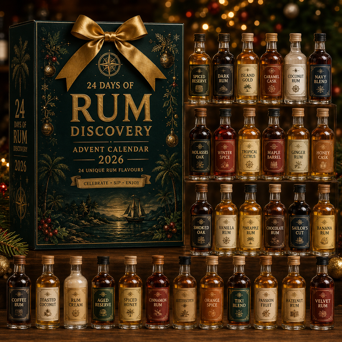 2026 New Rum Christmas Advent Calendar🎁