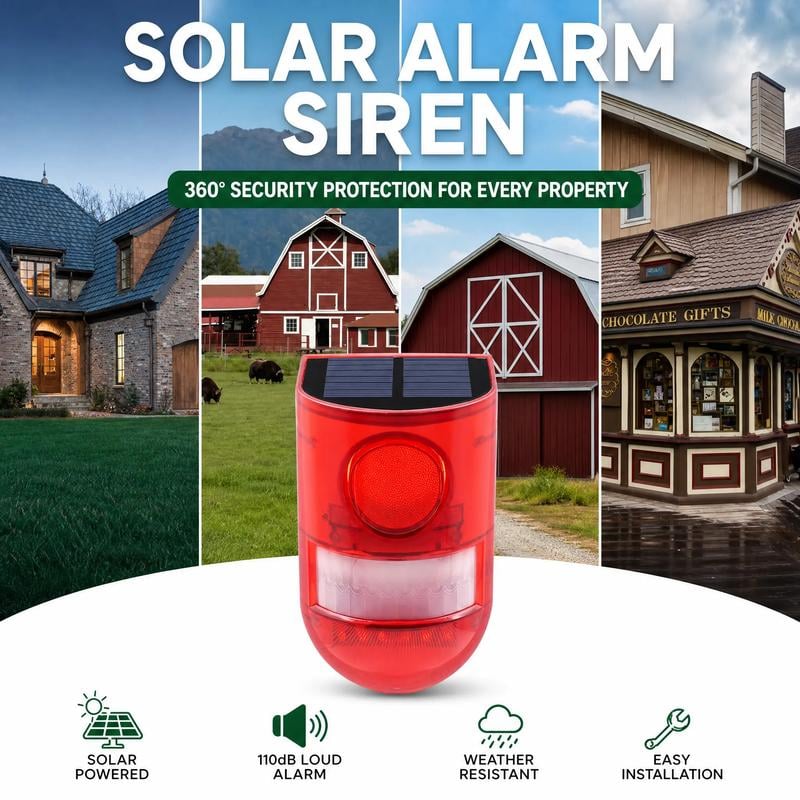 🎉🛡️ 50% OFF NOW! ☀️ Solar Ultrasonic Animal Scarer – 110° PIR sensor, detects up to 8m – Keeps gardens safe from pests & wildlife 🌿