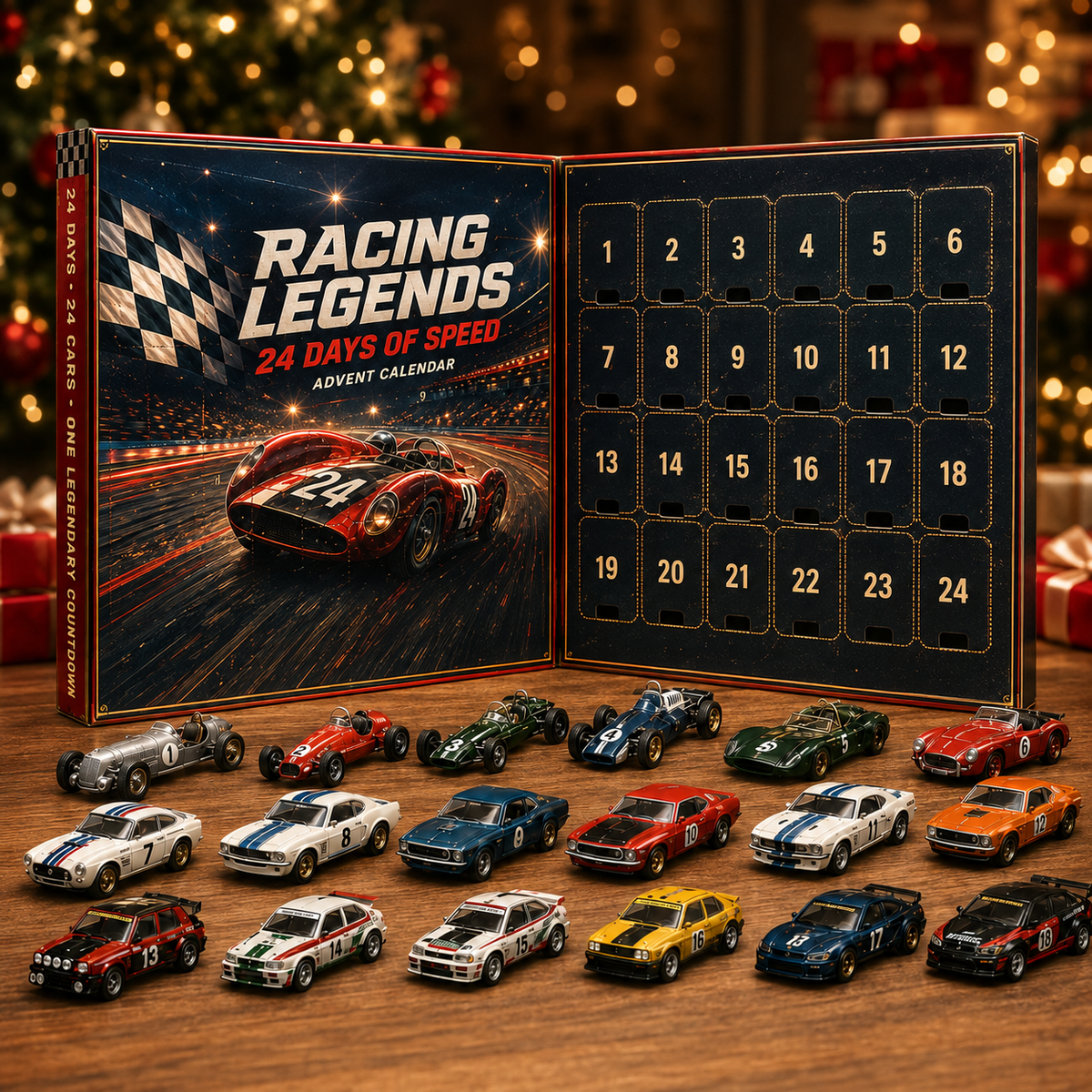 🏆Racing Legends Advent Calendar — 24 Days of Speed
