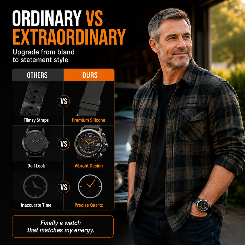 🏆✨LAST DAY 49% OFF⌚Men’s Casual Quartz Watch
