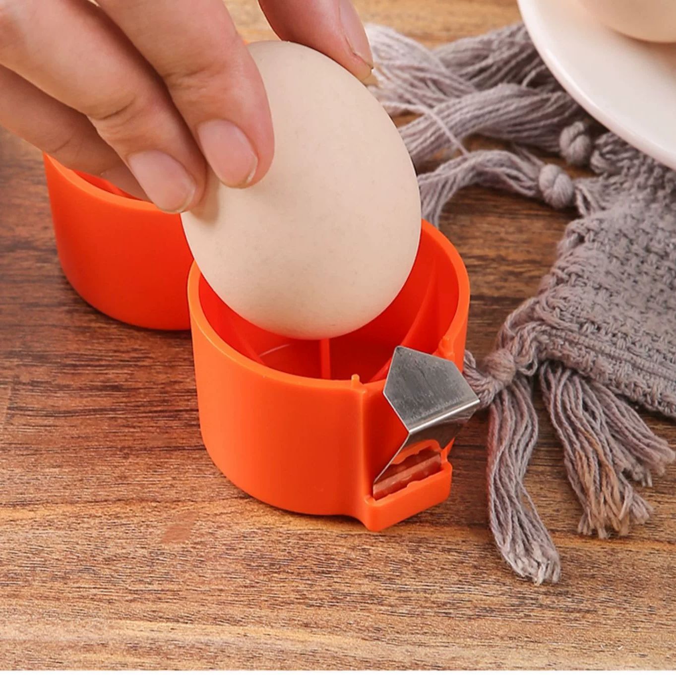 🍳 Quick Egg Cracker Tool – Open Hundreds Of Eggs Faster & Cleaner 🔥