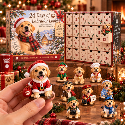🎁Last Day 49% OFF-🐾 24 Days of Holiday Pup Adventures™