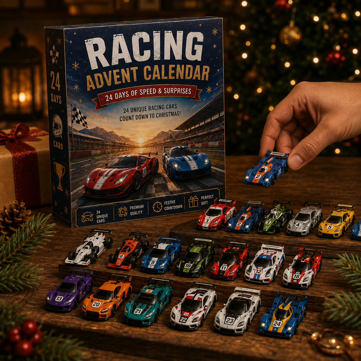 Limited Stock 49% OFF❄️2026 246th Anniversary Advent Calendar🏎️24 DAYS OF RACING DISCOVERY