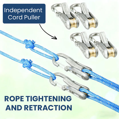 🔧 Rope tensioning tools – Fast, safe and knot-free