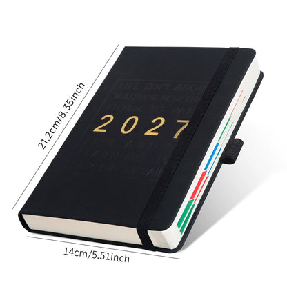 📅 50% OFF NOW! 📓 2027 Calendar Notebook – A5, one day per sheet, date-marked – Ideal for daily logs & future reference ✨