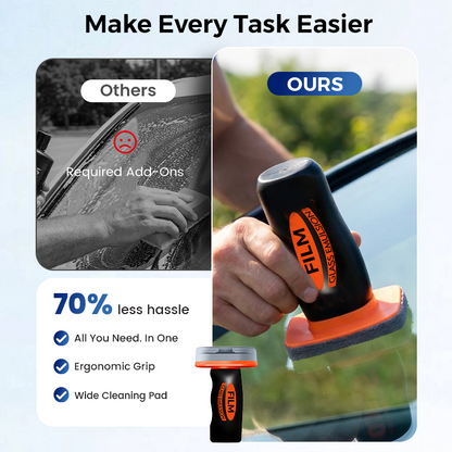 ⏰ Now only 50% off!🔥Buy 2 Get 1 Free🔥 Auto Glass Side Window Oil Film Removal Cleaner