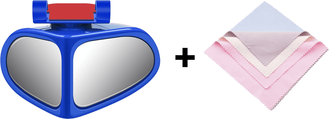 🚗HD Waterproof Dual-Sided Parking Mirror