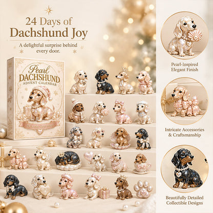 🐶 2026 Dachshund Christmas Advent Calendar – 24-Day Collectible Countdown for Dog Lovers