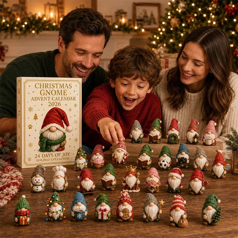 🧙 Gnome Advent Calendar 2026 – 24 Days of Whimsical Holiday Surprises 🎁✨