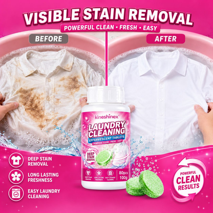 Laundry Cleaning Effervescent Tablets