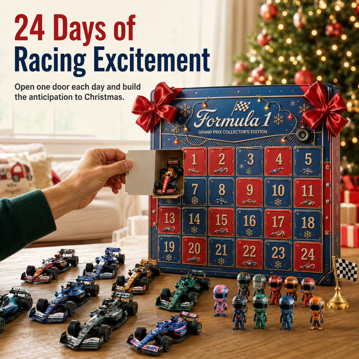 🏎️🏁 24 Days of Racing Glory – 2026 Grand Prix Christmas Collector Countdown