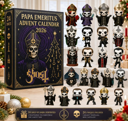 🔥LAST DAY 49% OFF-Papa Emeritus Advent Calendar 2026 🎁 24 Gifts Inside!