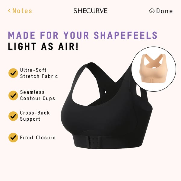 🏆 Last Day Special Price £9.99 ! 💐AlignLift Posture-Perfect Wireless Bra – Posture Correction (The leopard-print style is sold out)💕