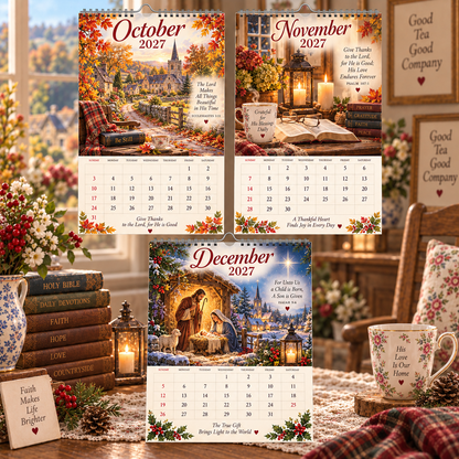 2027 A Year with Jesus Calendar｜A4 Hanging Calendar