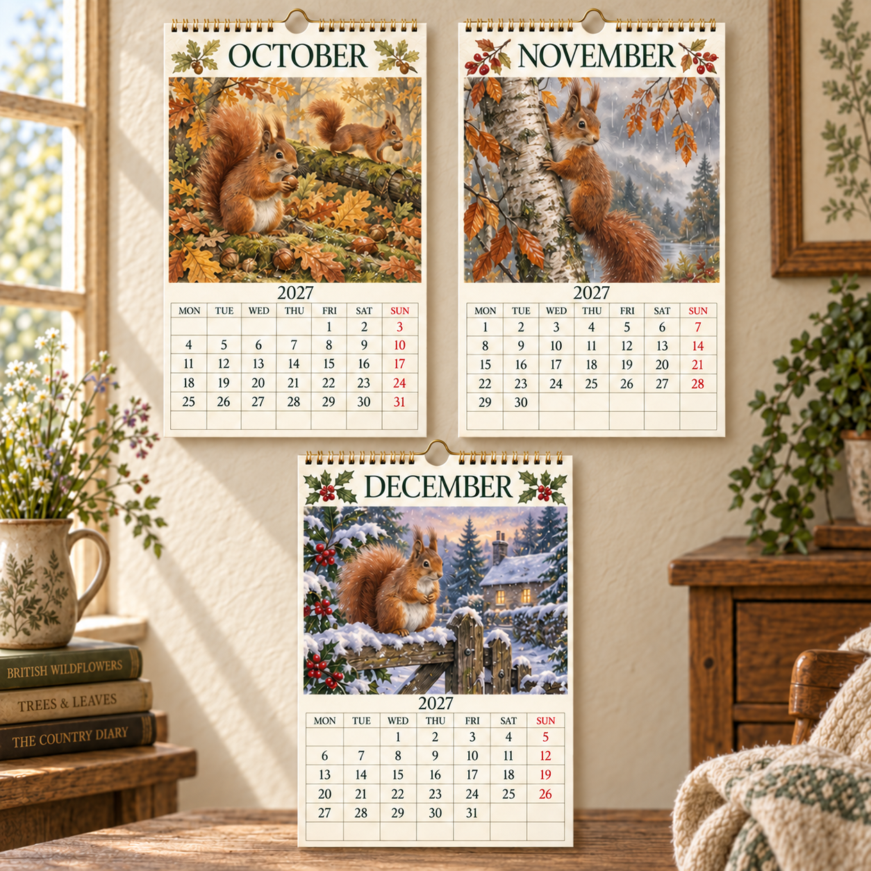 2027 • WOODLAND LIVING • RED SQUIRREL