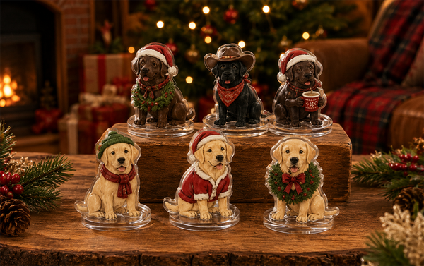 Festive Labrador Characters