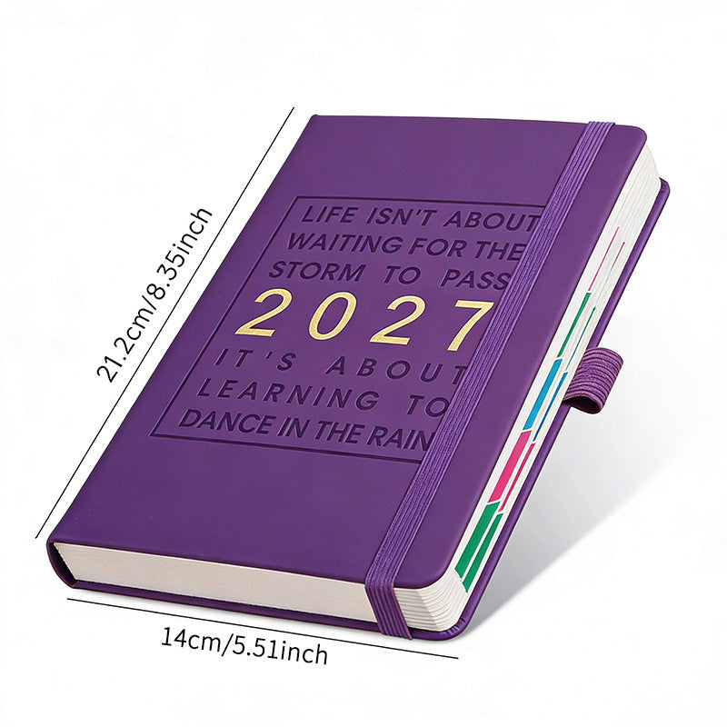 📅 50% OFF NOW! 📓 2027 Calendar Notebook – A5, one day per sheet, date-marked – Ideal for daily logs & future reference ✨