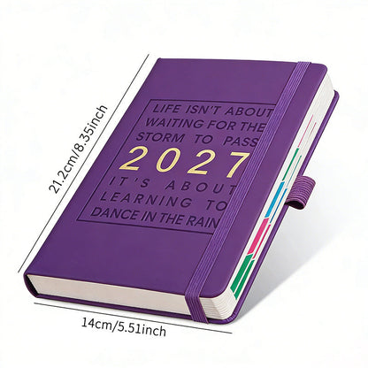 📅 50% OFF NOW! 📓 2027 Calendar Notebook – A5, one day per sheet, date-marked – Ideal for daily logs & future reference ✨