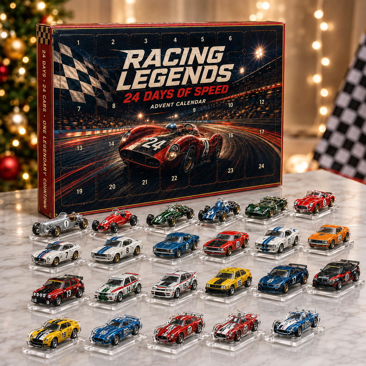 🏆Racing Legends Advent Calendar — 24 Days of Speed