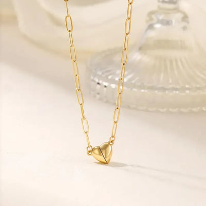 🔥🌹✨Heart Shape Pendant Magnetic Necklace