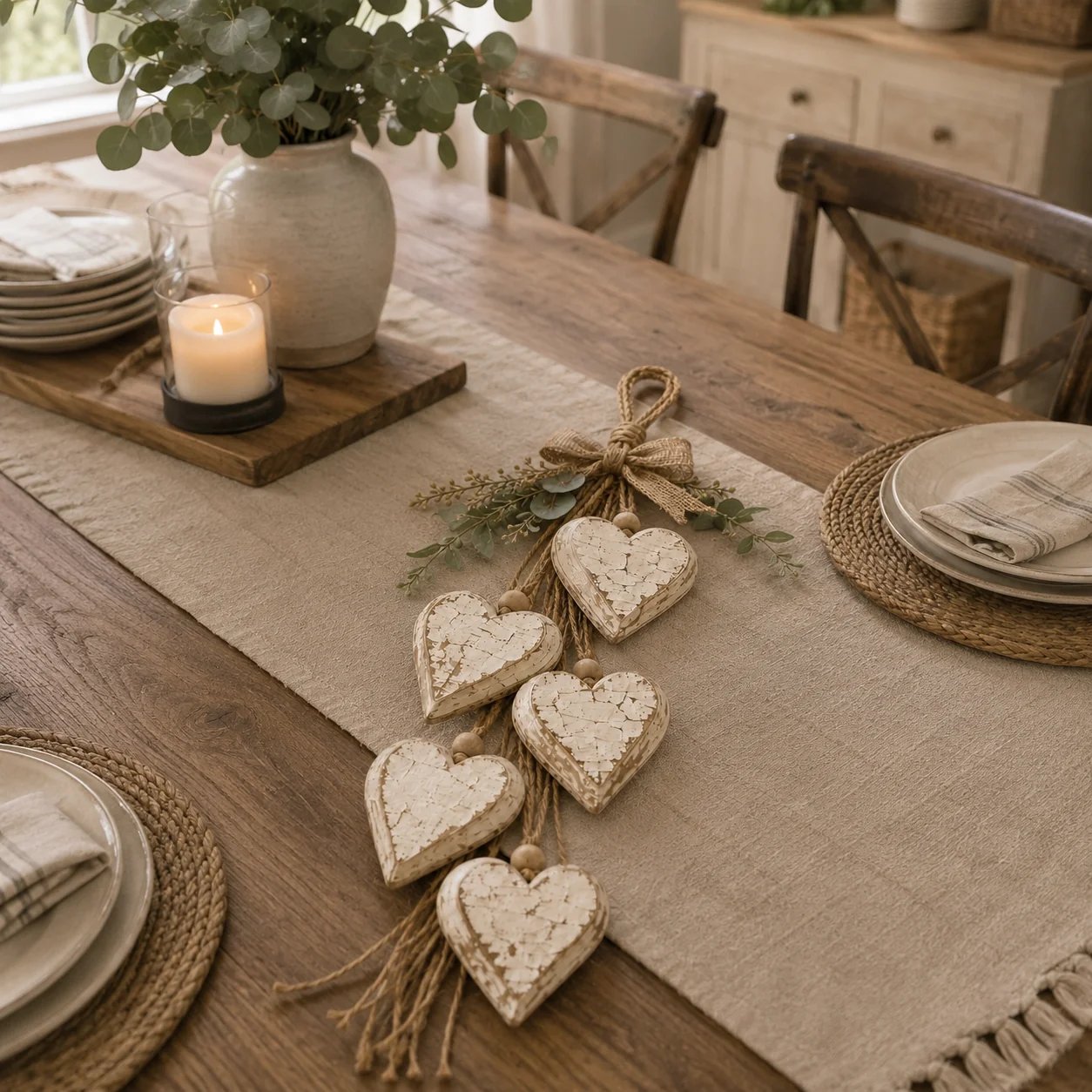 🔥HOT SALE🔥🍂🤎Hanging Heart Wall Decor