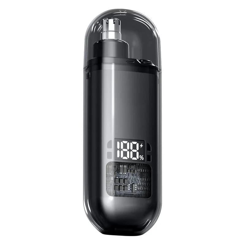 👃 Smart Electric Nose Hair Trimmer | Painless Grooming & Waterproof Design | Perfect Personal Care Gift 🎄✨