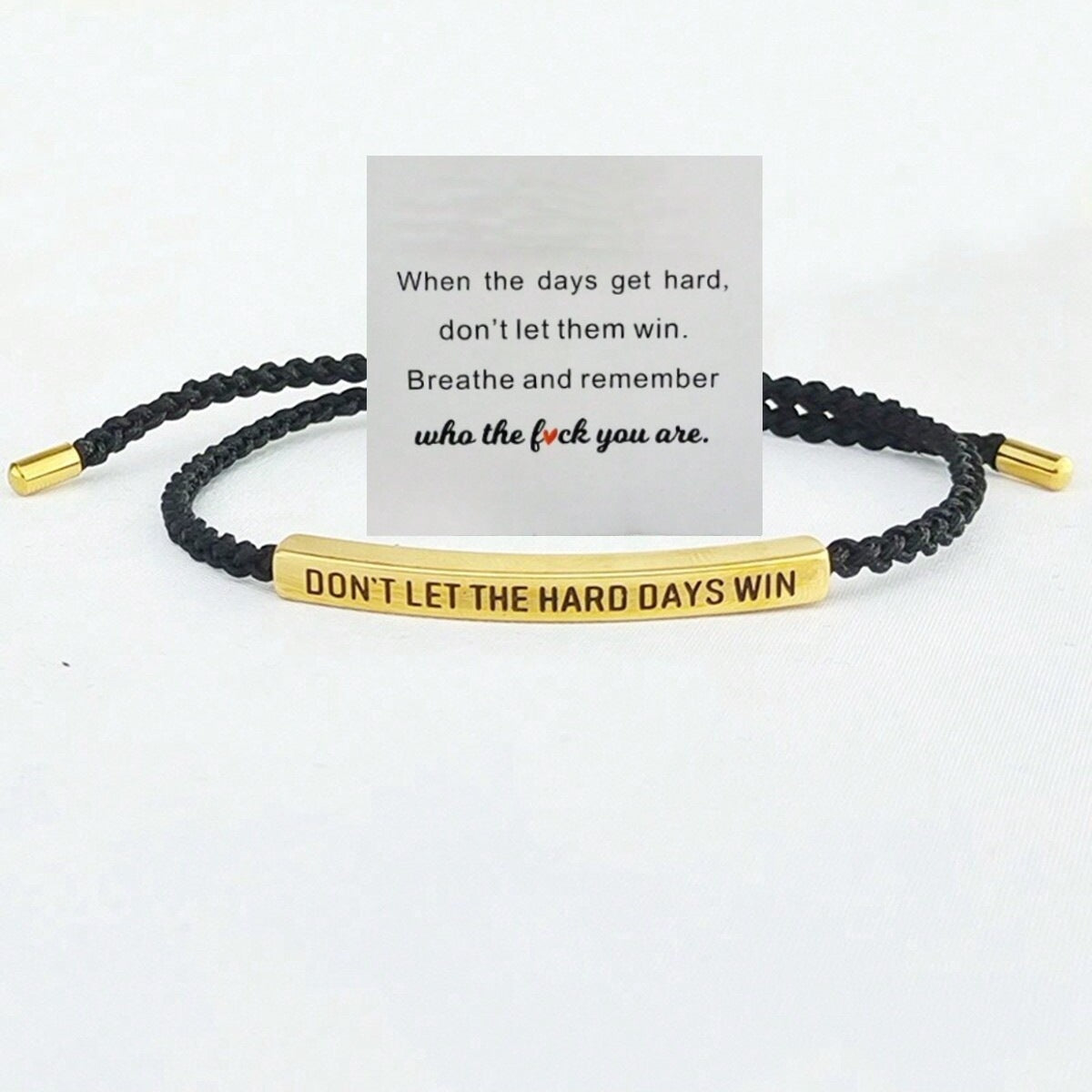 🔥Buy 1 Get 1 Free✨Don't Let The Hard Days Win Bracelet