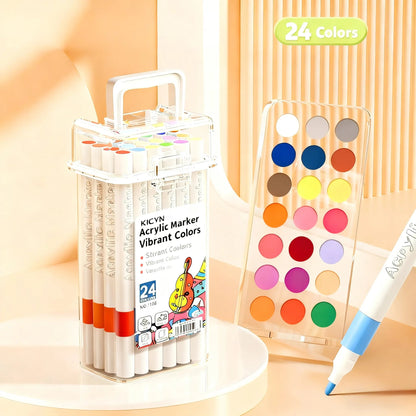 🎨Color The Year 2027: Trace-By-Groove Creative Calendar📅| Seasonal Guided Coloring Wall Calendar With Markers
