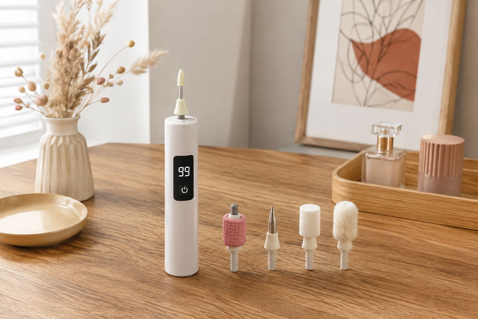 Four‑Bit Versatile Electric Nail Drill