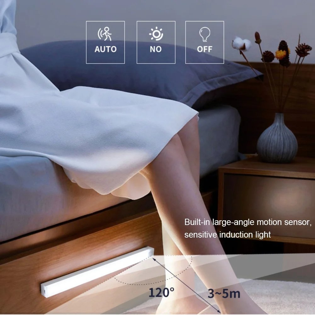 🔥Only $8.99 Last Day Promotion!💡 Punch-free Smart Sensor Magnetic Rechargeable LED Lights